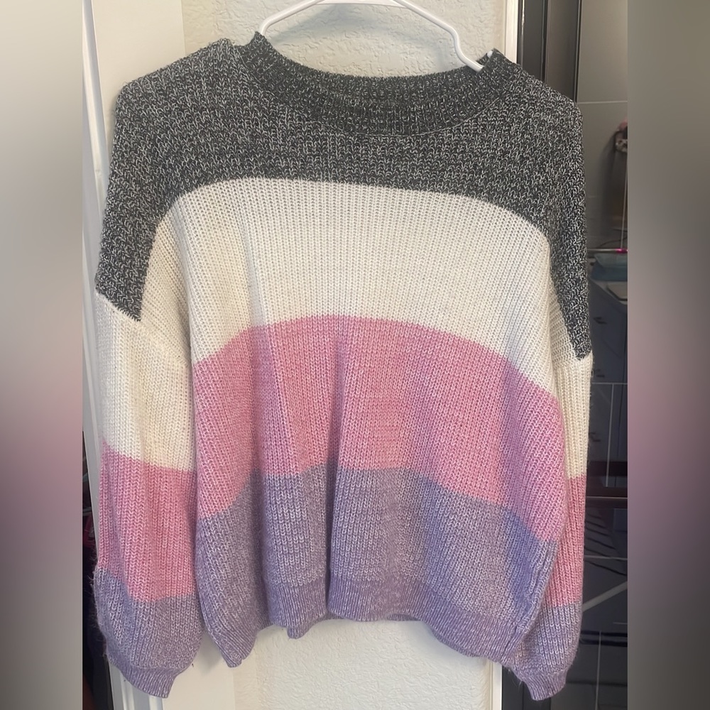striped sweater